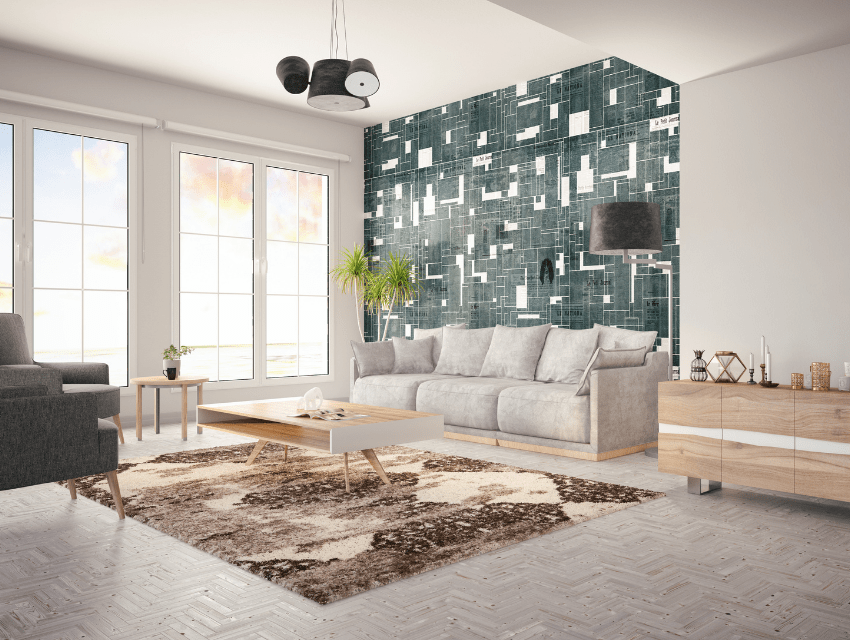Wallpaper as an Accent Feature