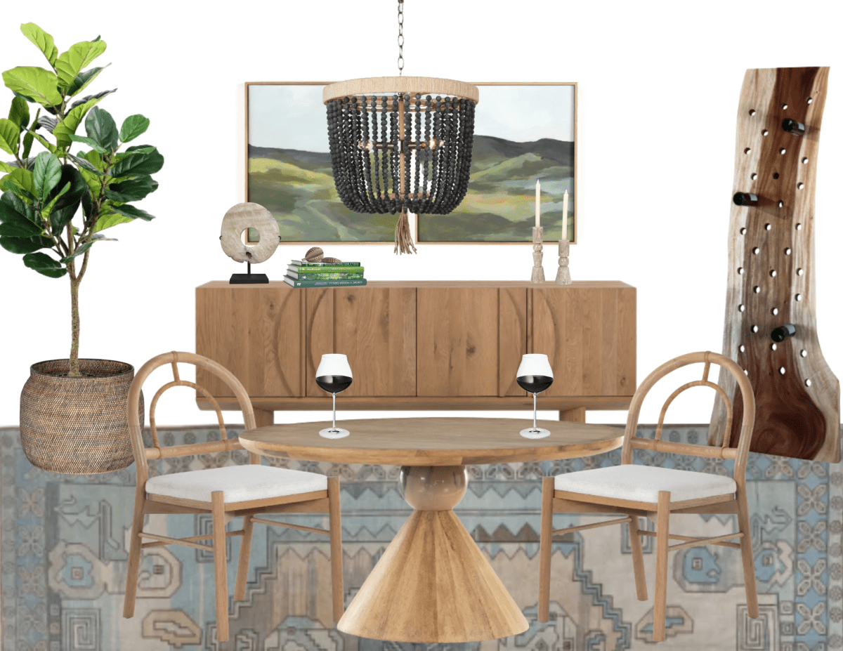 Natural Elements Dining Room