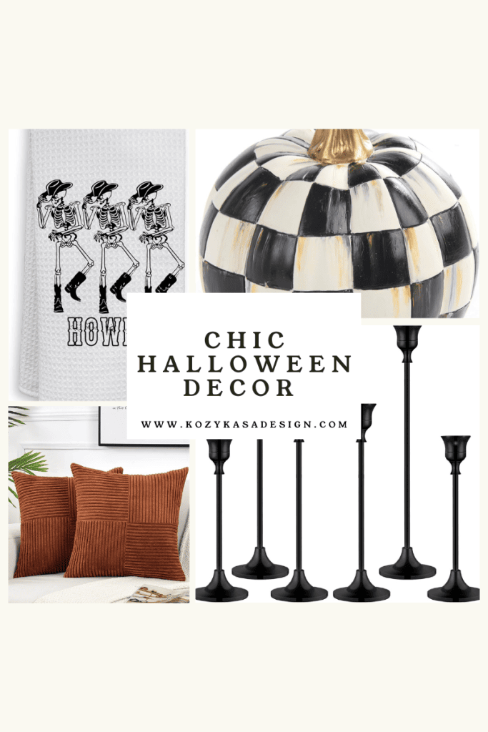Chic Halloween Decor